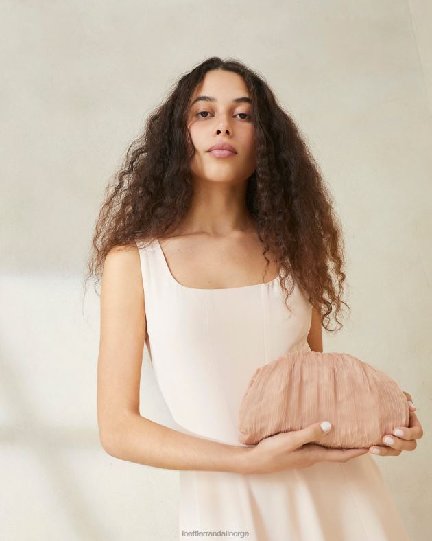 Loeffler Randall poser kvinner bailey plissert kuppel clutch FT8D358 skjønnhet