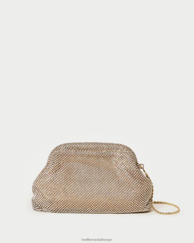 Loeffler Randall poser kvinner doreen diamante rammepung FT8D337 gull