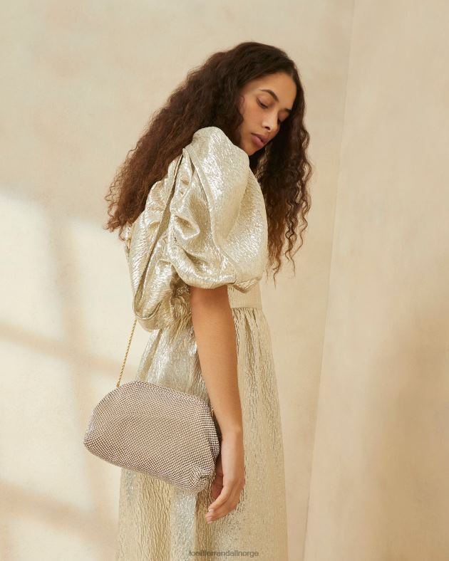 Loeffler Randall poser kvinner doreen diamante rammepung FT8D337 gull