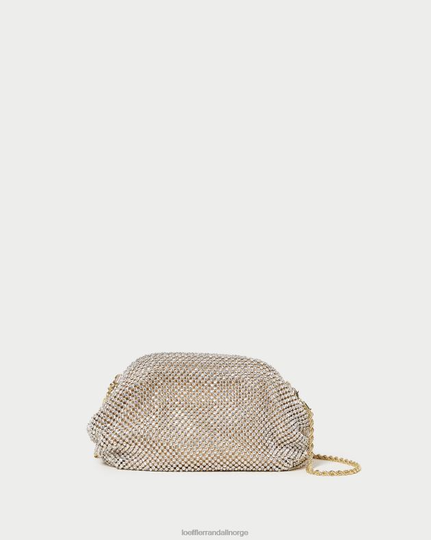 Loeffler Randall poser kvinner doris diamante mini veske FT8D356 gull