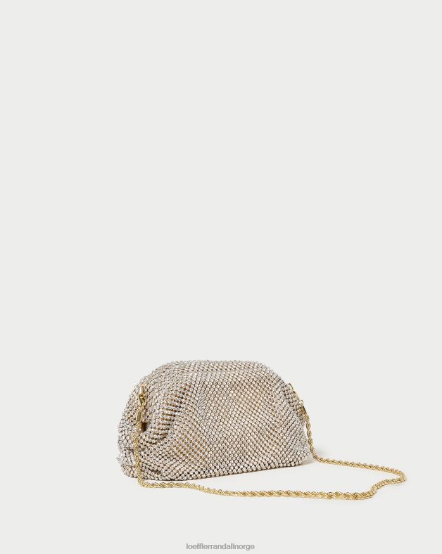 Loeffler Randall poser kvinner doris diamante mini veske FT8D356 gull