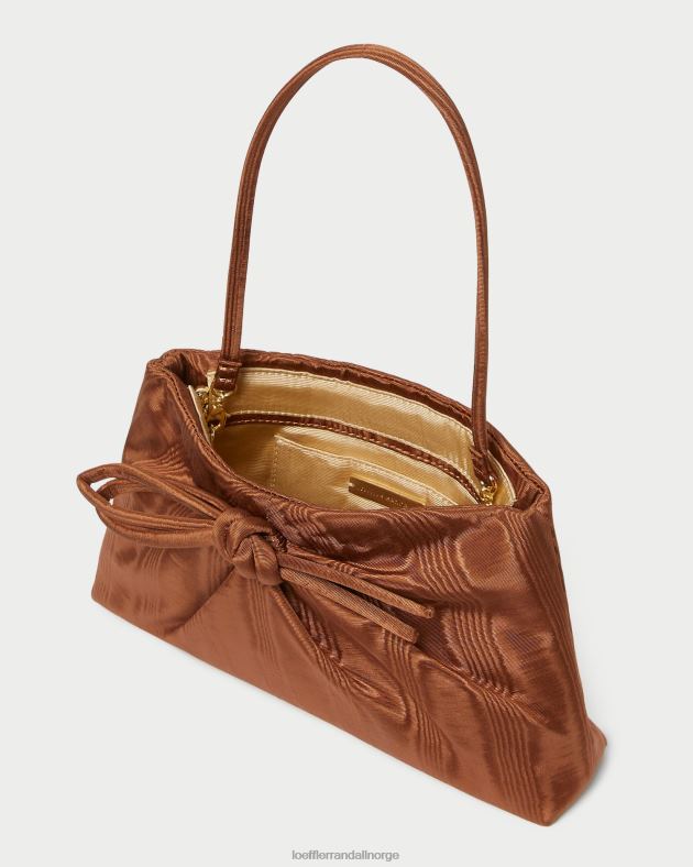 Loeffler Randall poser kvinner iona puffet bue clutch FT8D379 muskat