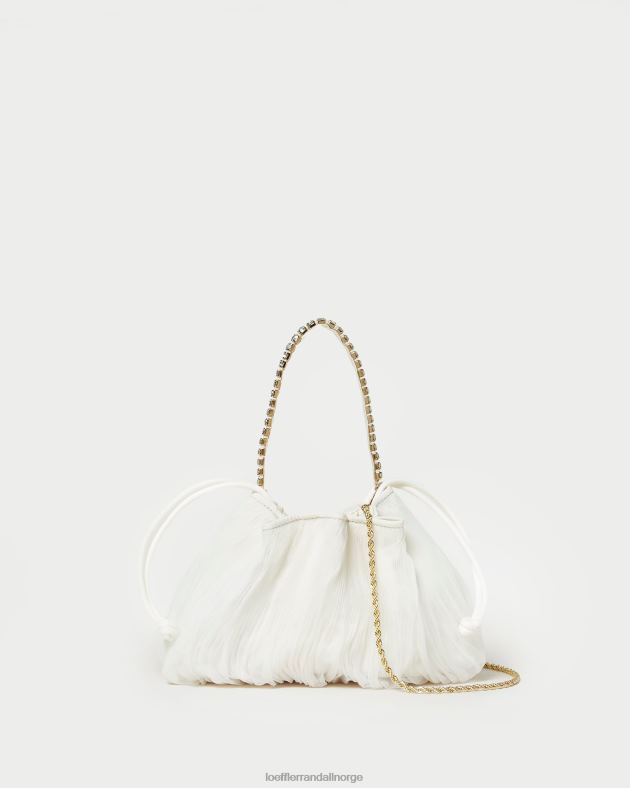 Loeffler Randall poser kvinner layne rhinestone plissert veske FT8D371 perle