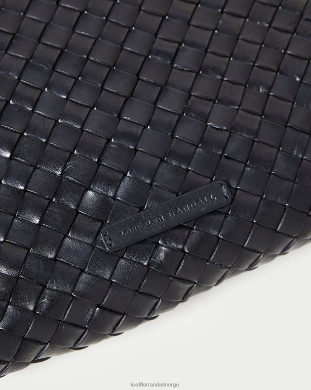 Loeffler Randall poser kvinner marissa flatvevd clutch FT8D352 svart