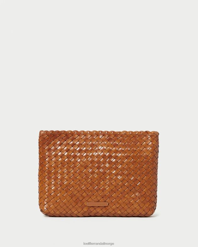 Loeffler Randall poser kvinner marissa flatvevd clutch FT8D353 tømmer