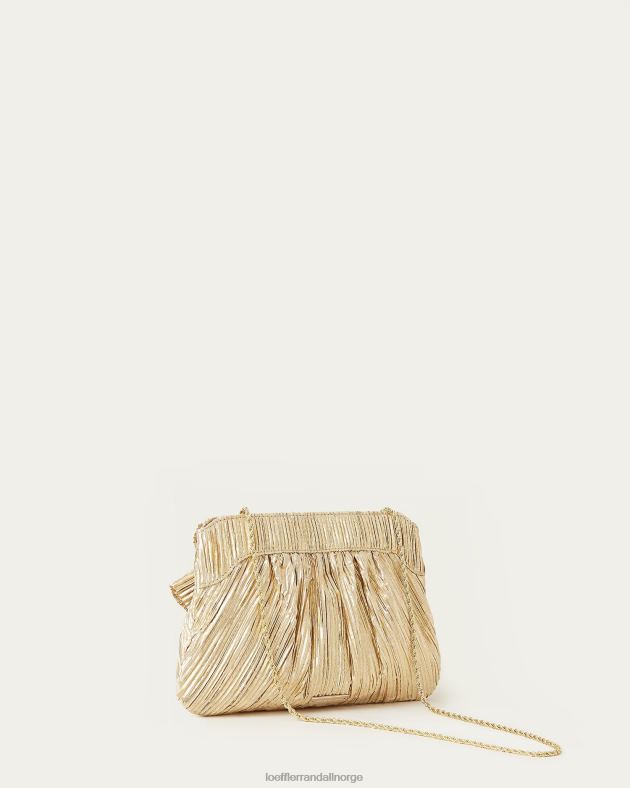 Loeffler Randall poser kvinner rayne bue clutch FT8D333 gull