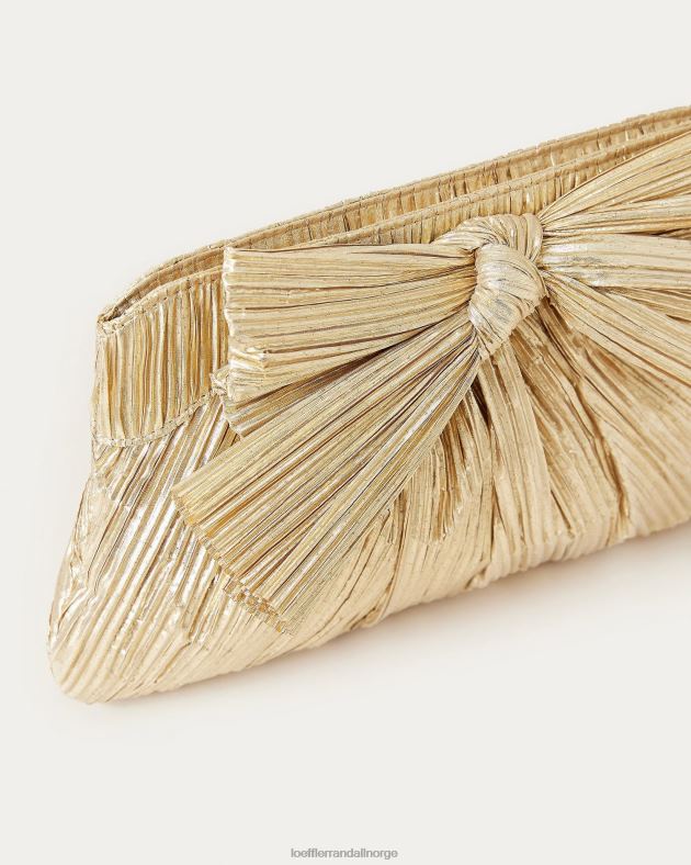 Loeffler Randall poser kvinner rayne bue clutch FT8D333 gull