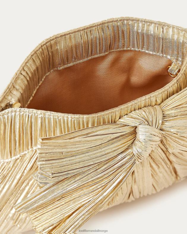 Loeffler Randall poser kvinner rayne bue clutch FT8D333 gull