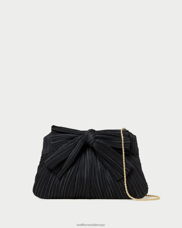 Loeffler Randall poser kvinner rayne bue clutch FT8D350 svart
