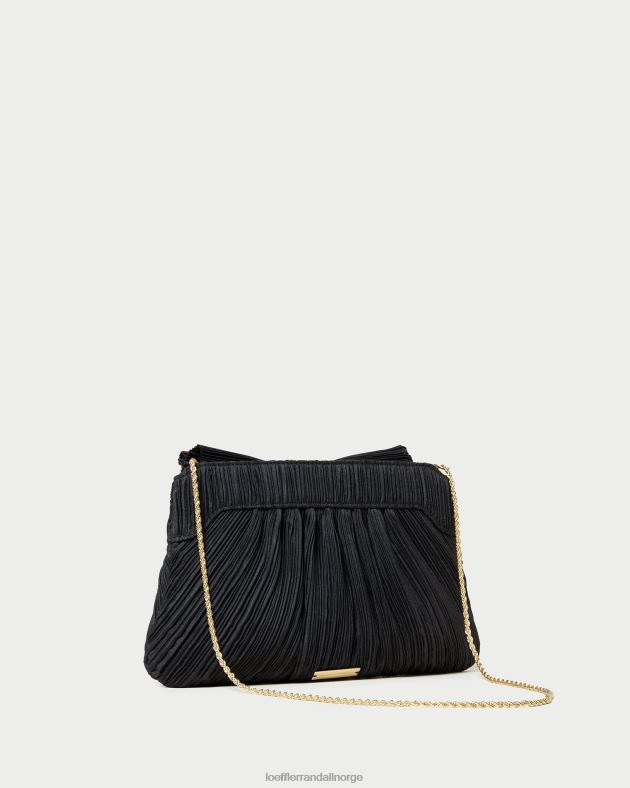 Loeffler Randall poser kvinner rayne bue clutch FT8D350 svart