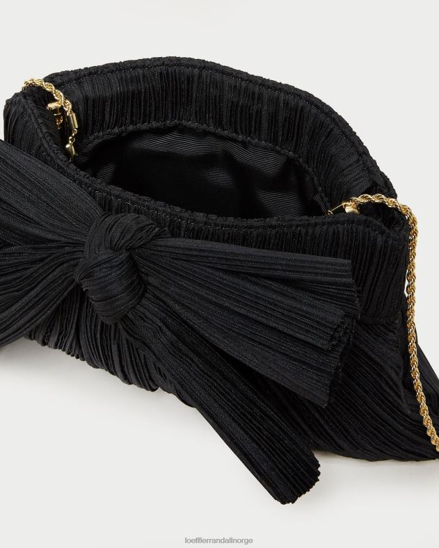 Loeffler Randall poser kvinner rayne bue clutch FT8D350 svart
