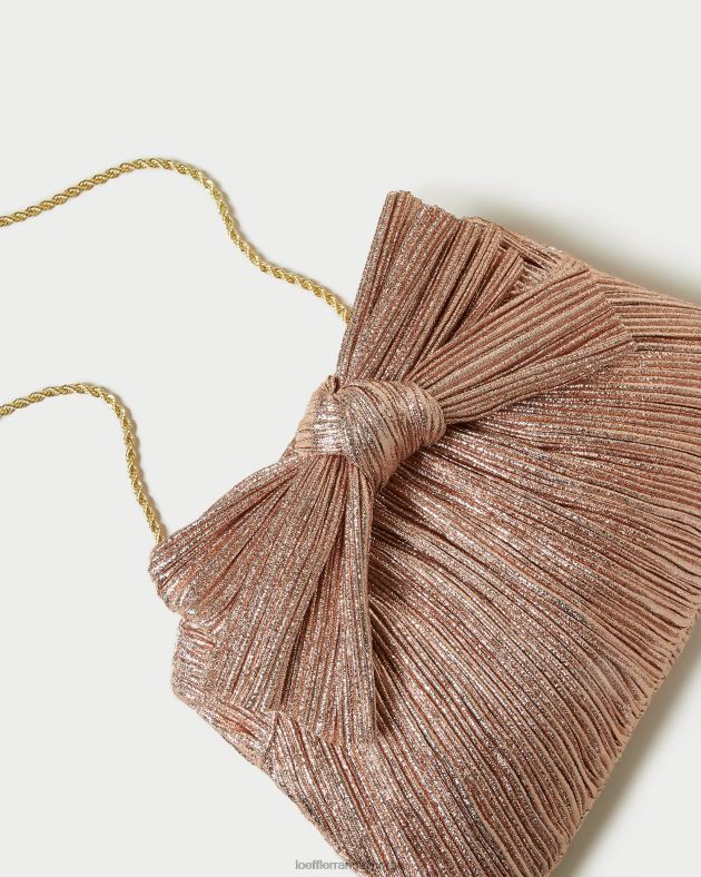 Loeffler Randall poser kvinner rayne bue clutch FT8D363 sanddyne