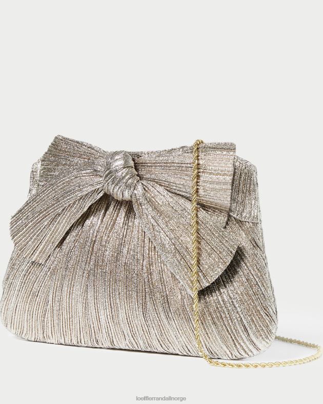 Loeffler Randall poser kvinner rayne bue clutch FT8D394 champagne