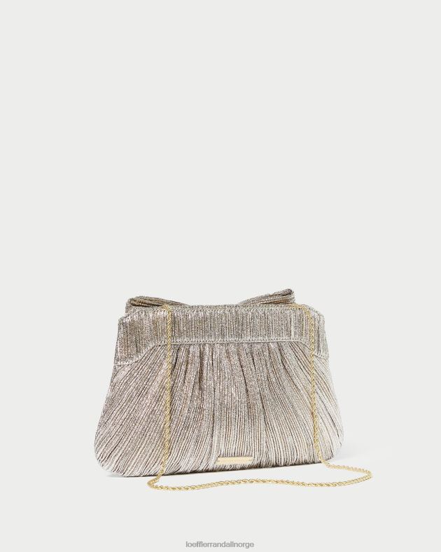 Loeffler Randall poser kvinner rayne bue clutch FT8D394 champagne