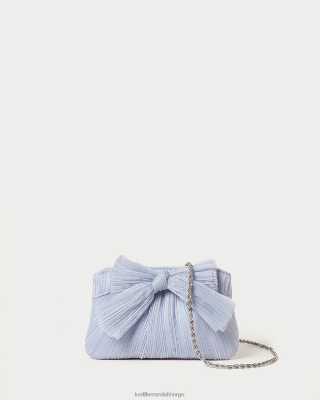 Loeffler Randall poser kvinner rochelle mini sløyfeclutch FT8D339 blå
