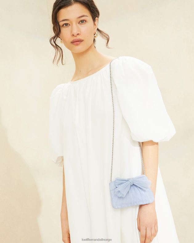 Loeffler Randall poser kvinner rochelle mini sløyfeclutch FT8D339 blå