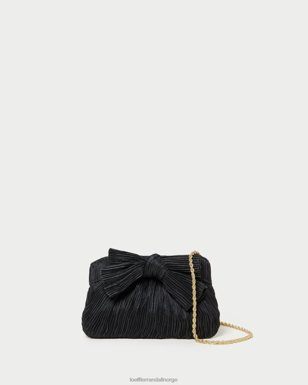 Loeffler Randall poser kvinner rochelle mini sløyfeclutch FT8D349 svart