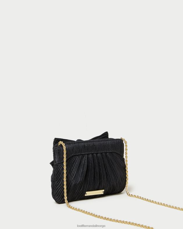 Loeffler Randall poser kvinner rochelle mini sløyfeclutch FT8D349 svart