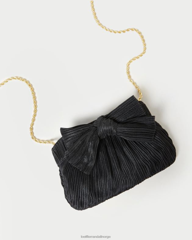 Loeffler Randall poser kvinner rochelle mini sløyfeclutch FT8D349 svart