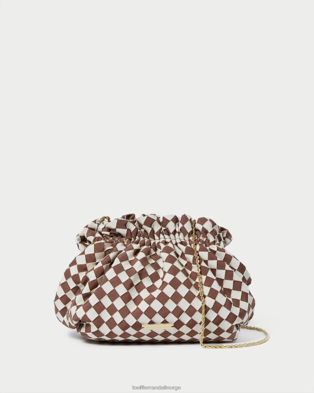 Loeffler Randall poser kvinner vil en mini veske FT8D383 brun/kremfarget