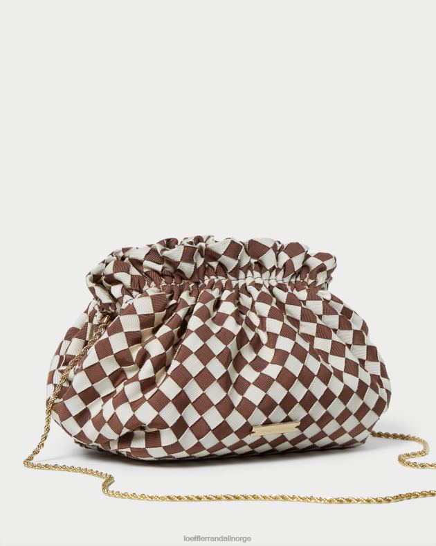 Loeffler Randall poser kvinner vil en mini veske FT8D383 brun/kremfarget