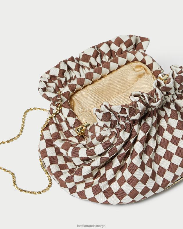 Loeffler Randall poser kvinner vil en mini veske FT8D383 brun/kremfarget