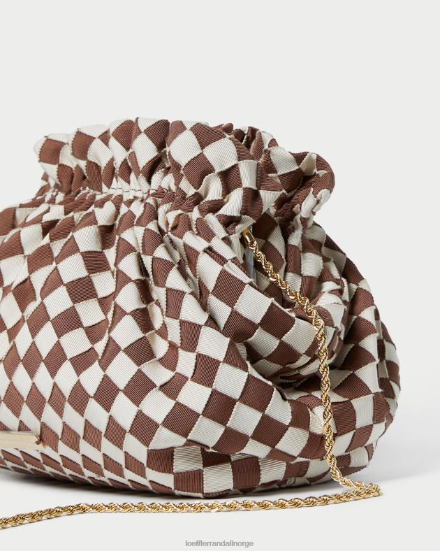 Loeffler Randall poser kvinner vil en mini veske FT8D383 brun/kremfarget