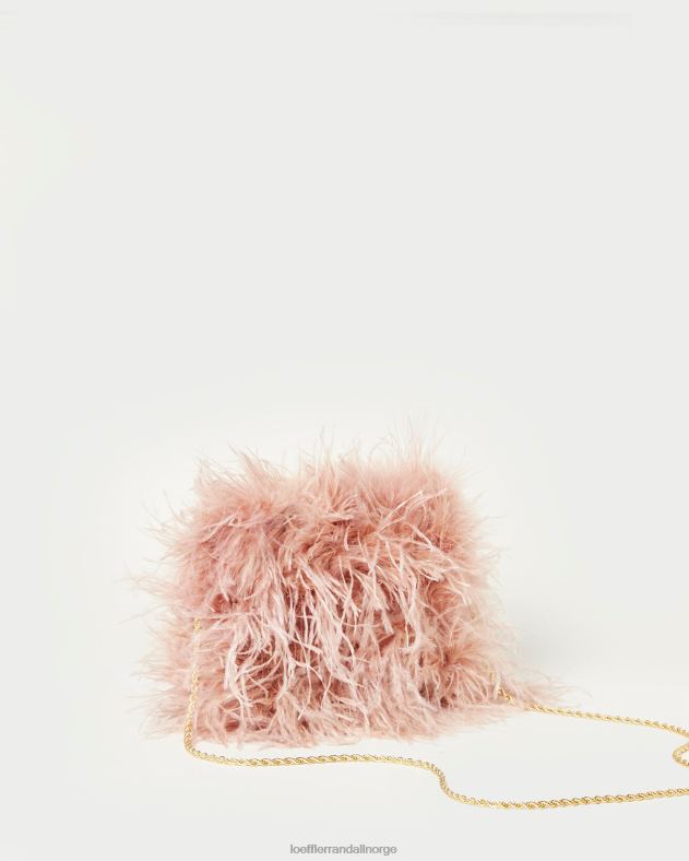 Loeffler Randall poser kvinner zahara mini fjærpung FT8D343 rødme