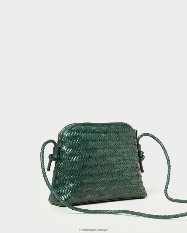 Loeffler Randall poser kvinner mallory vevd crossbody FT8D326 skog
