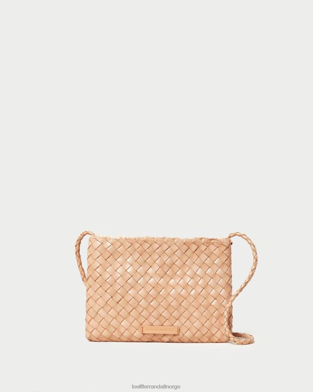 Loeffler Randall poser kvinner marison vevd crossbody FT8D325 ørkensand