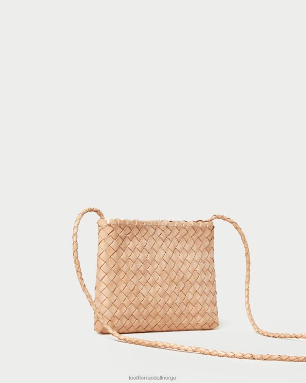 Loeffler Randall poser kvinner marison vevd crossbody FT8D325 ørkensand