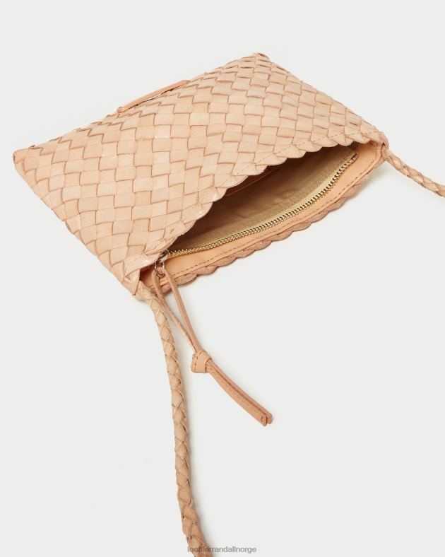Loeffler Randall poser kvinner marison vevd crossbody FT8D325 ørkensand