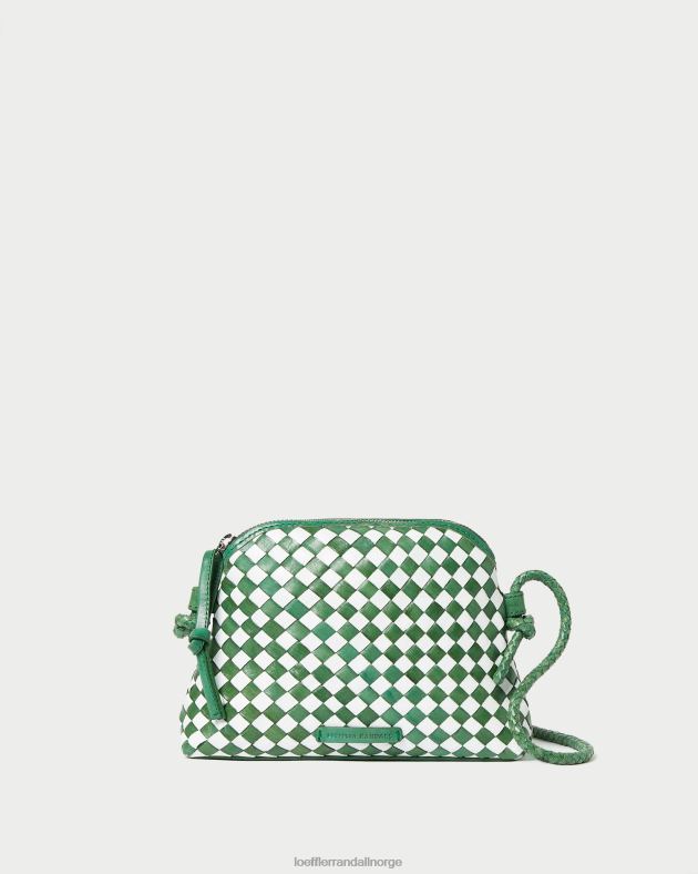 Loeffler Randall poser kvinner marybeth mini crossbody FT8D331 lys smaragd/hvit