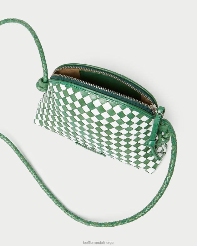 Loeffler Randall poser kvinner marybeth mini crossbody FT8D331 lys smaragd/hvit