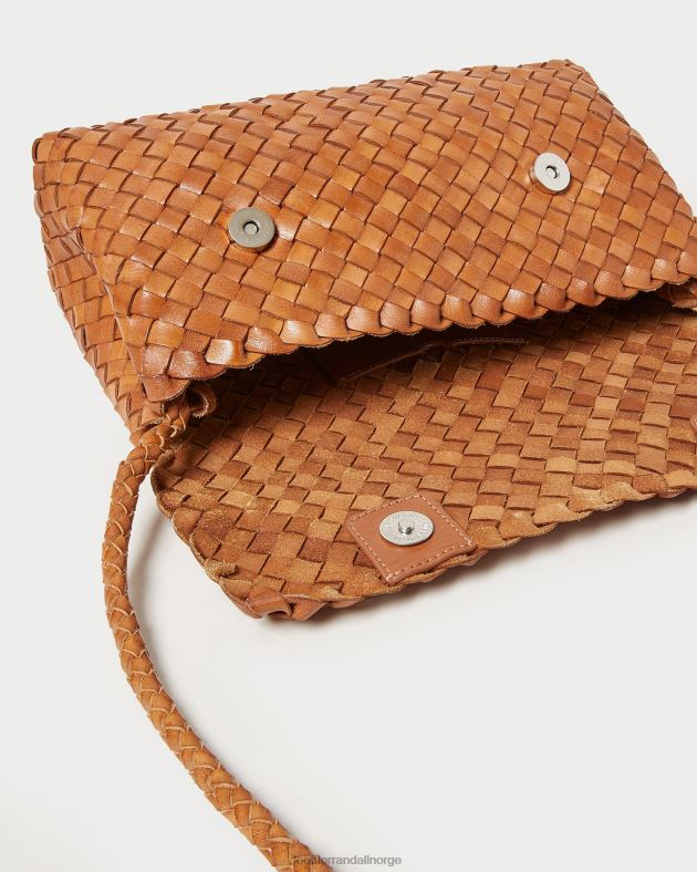 Loeffler Randall poser kvinner mabel brun skulderveske FT8D401 tømmer