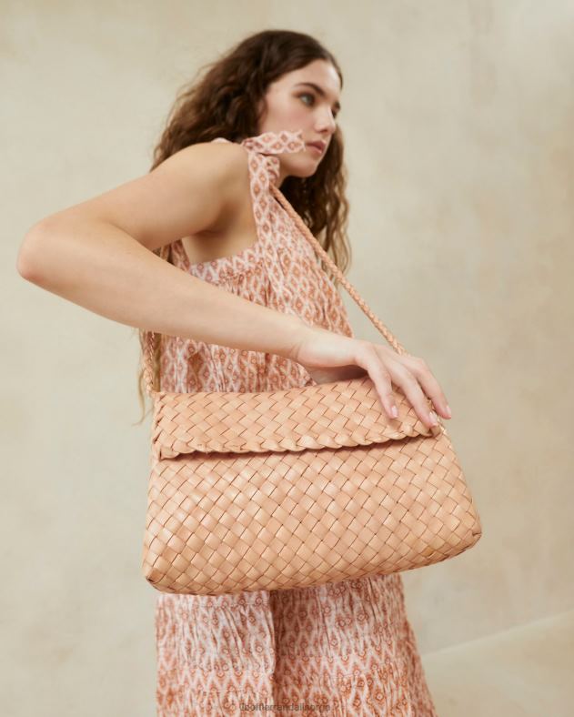 Loeffler Randall poser kvinner mabel skulderveske FT8D402 ørkensand