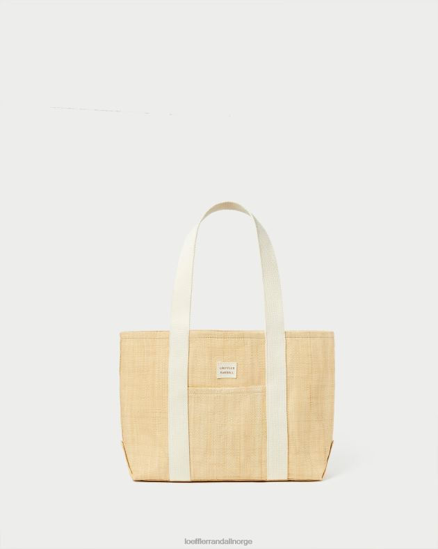 Loeffler Randall poser kvinner Bennett medium tote FT8D316 naturlig raffia