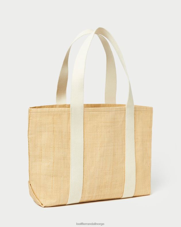 Loeffler Randall poser kvinner Bennett medium tote FT8D316 naturlig raffia