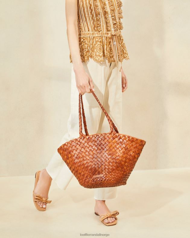 Loeffler Randall poser kvinner kai vevd skinnveske FT8D318 tømmer