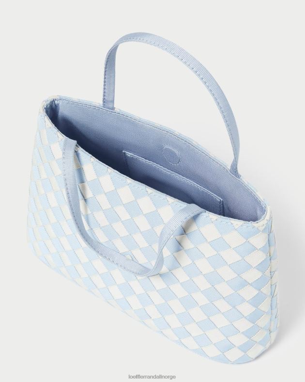 Loeffler Randall poser kvinner minnow mini tote FT8D317 lyseblå/krem