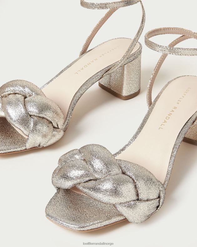 Loeffler Randall sko kvinner april lav hæl FT8D34 prosecco
