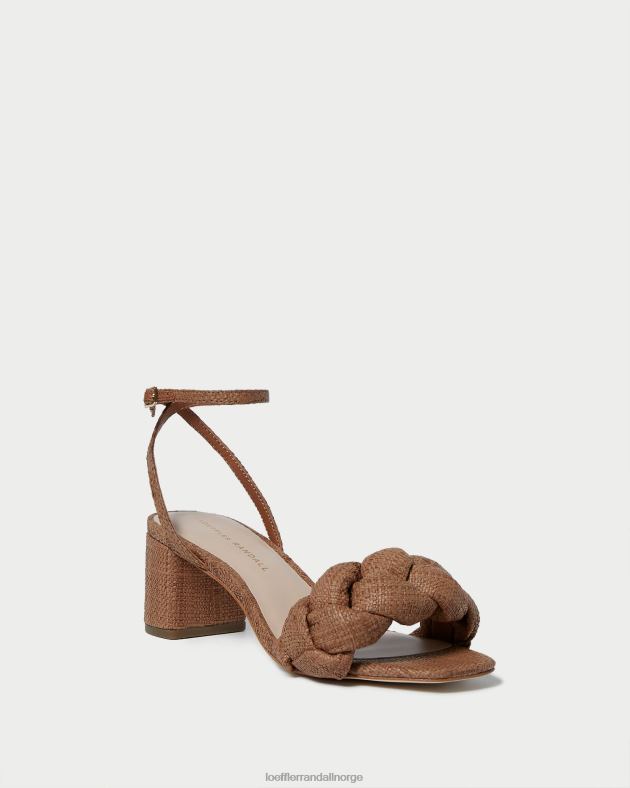 Loeffler Randall sko kvinner april lav hæl FT8D61 brun