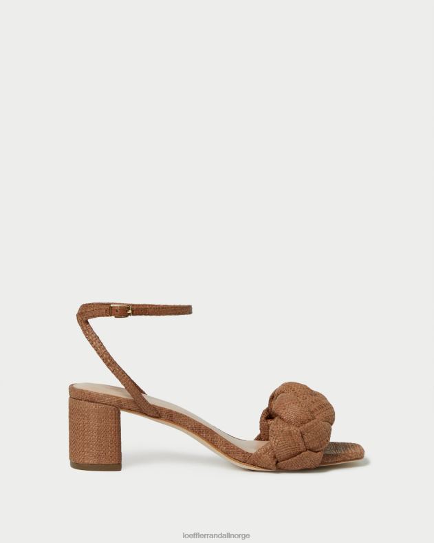 Loeffler Randall sko kvinner april lav hæl FT8D61 brun
