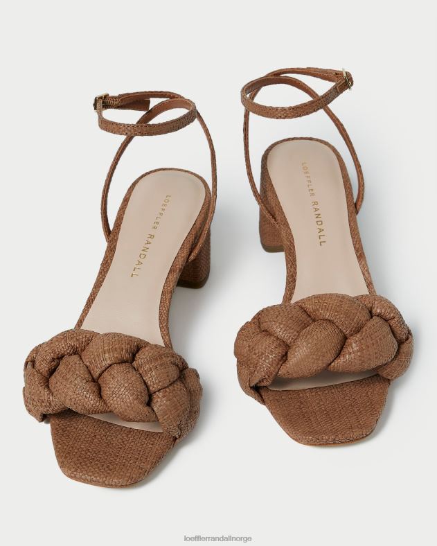 Loeffler Randall sko kvinner april lav hæl FT8D61 brun