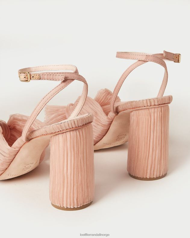 Loeffler Randall sko kvinner camellia plissert sløyfehæl FT8D11 skjønnhet