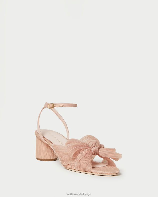 Loeffler Randall sko kvinner dahlia plissert sløyfehæl FT8D30 skjønnhet