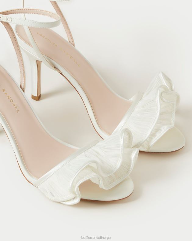 Loeffler Randall sko kvinner estella sandal med volang FT8D42 perle