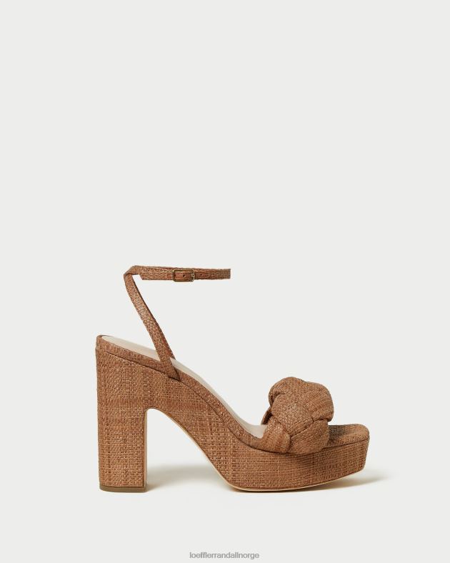 Loeffler Randall sko kvinner fae plattformhæl FT8D56 brun