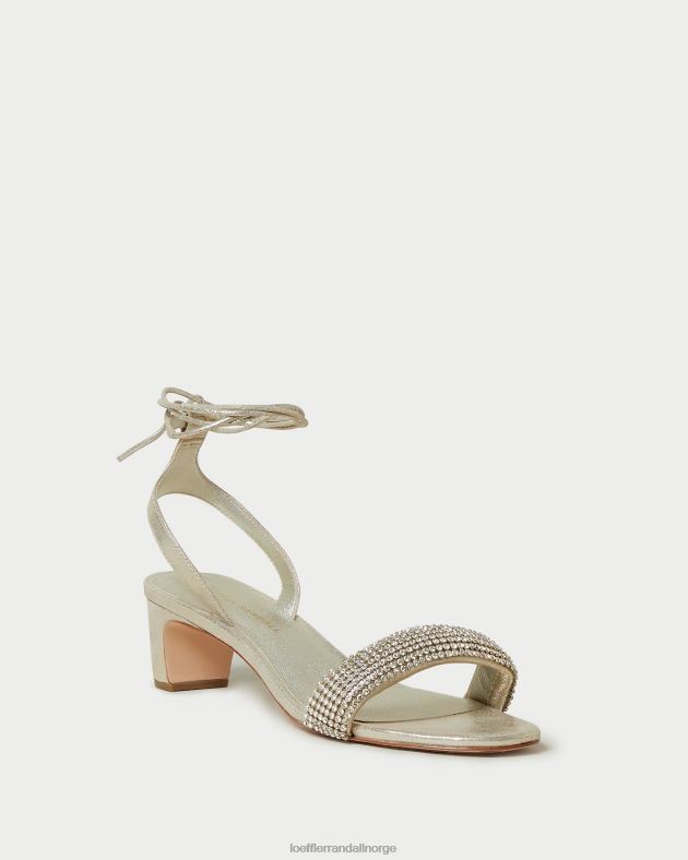 Loeffler Randall sko kvinner jackie sandal med mellomhæl FT8D70 cappuccino