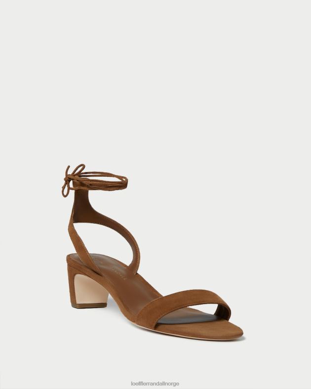Loeffler Randall sko kvinner jackie sandal med mellomhæl FT8D87 kakao
